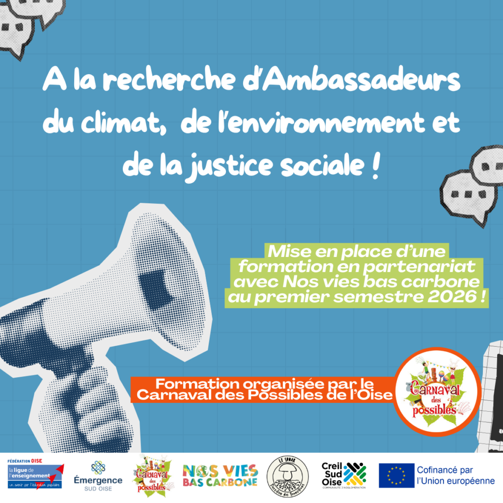 Formation "Nos vies bas carbone" à Creil